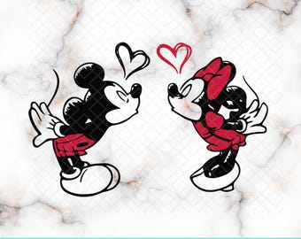 Personalized Lover Mickey and Minnie Png, Valentine Svg, Disney Couple Disney Matching Png, Disney Lover Valentines Day,Disney Valentine Png