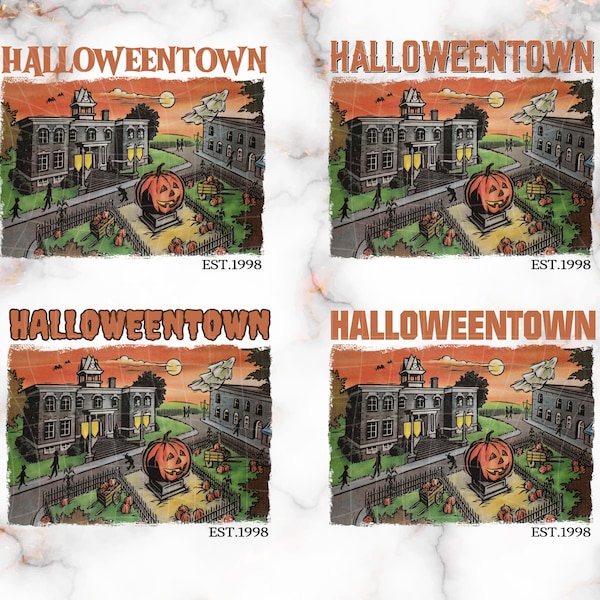 Halloween Town University PNG, Halloweentown Shirt Png, Halloween Town PNG Sublimation, Halloweentown University Png, Sublimation Design