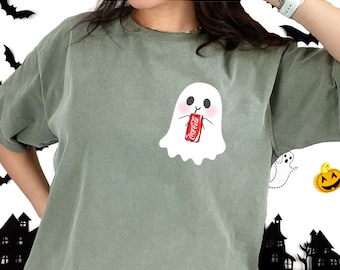Ghost Halloween Png, Little Ghost Coke Png, Ghost with Dr Pepper Png, Ghost with Diet Coke Png, Funny Ghost Png, Halloween Png, Fall Png