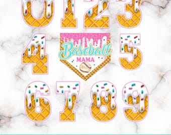 Baseball Drip Mama Png, Custom Baseball Jersey, Team Mom Shirt Png, Ice Cream Drip Tball Png, Baseball Mom Png, Game day Png, Game Day Png