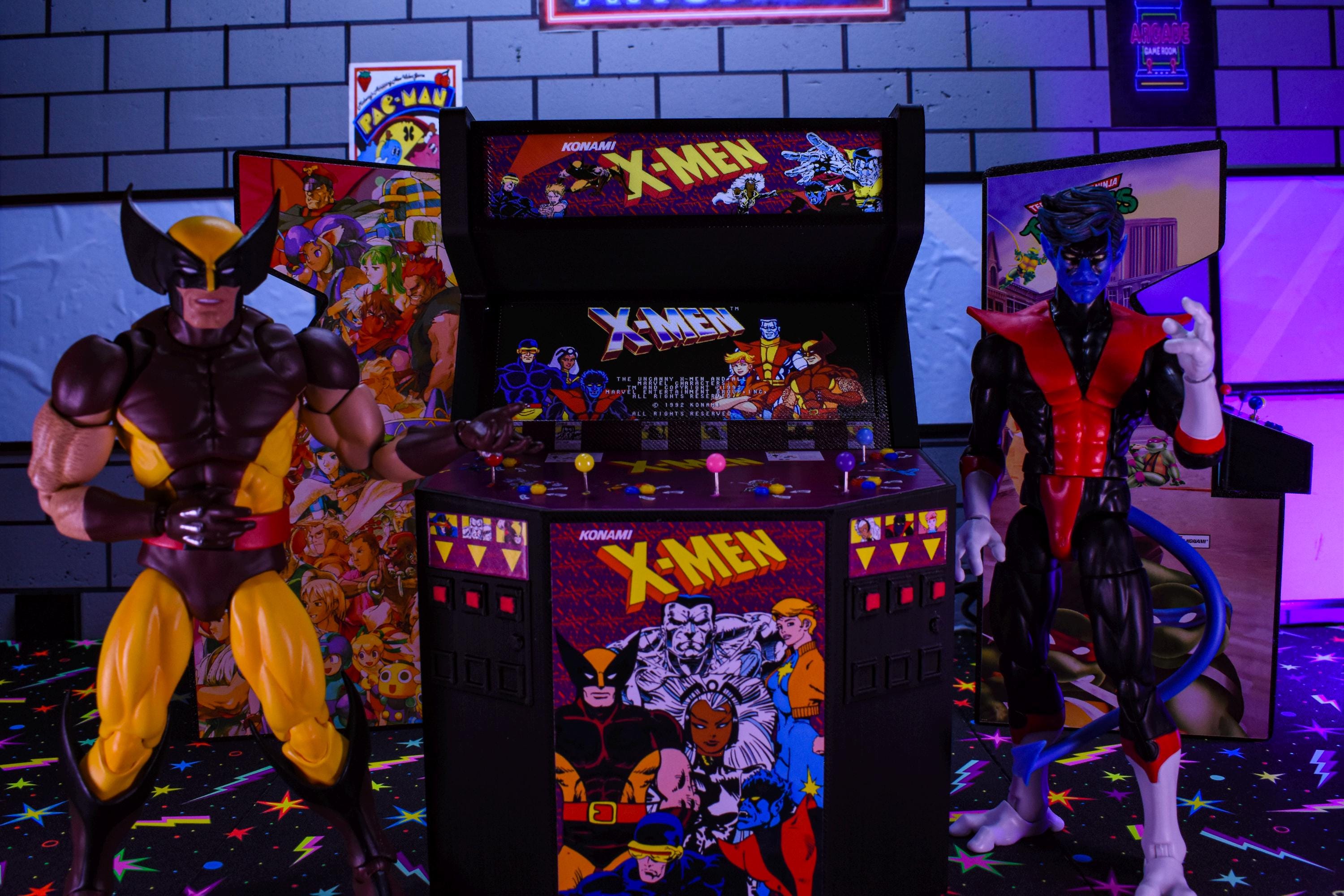 1:12 Scale X-men 6 Player Arcade Replica - Etsy