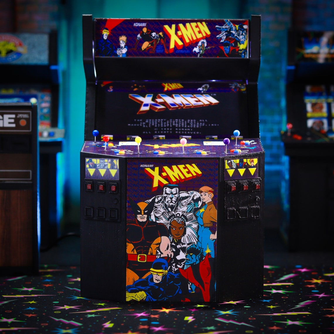 1:12 Scale X-men 6 Player Arcade Replica - Etsy