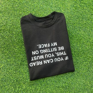 Camiseta Sentado En Mi Cara