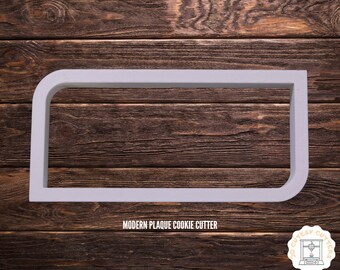 Modern Plaque Cookie Cutter