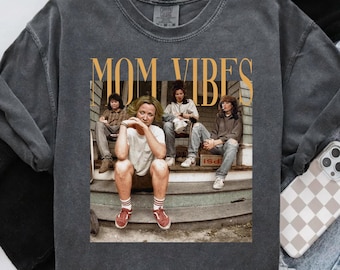 T-shirt Mom Vibes T-shirt Mom Vibes rétro T-shirt Mom Vibes des années 90 T-shirt Mom Vibes des années 90 T-shirt Mom Vibes viral Tee-shirt couleurs confort fête des mères