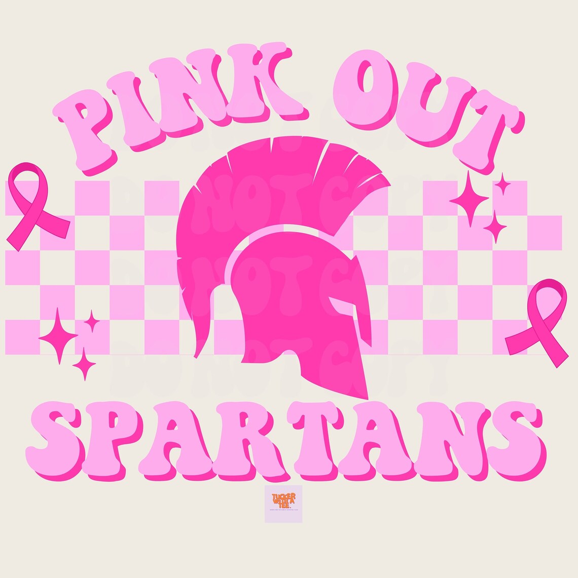 Pink Out Spartans PNG, Breast Cancer Awareness PNG, Pink Mascot PNG ...