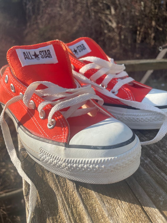 Converse deals rouge vif