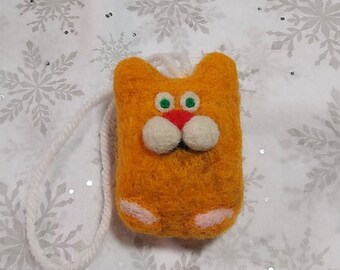 Juguete navideño "Gato Feliz"