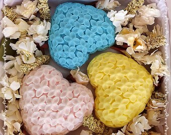 Juego de jabones de San Valentín