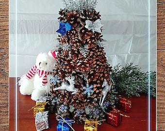 Árbol de piñas de Navidad