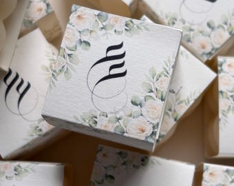 Nikkah Favors, Mini Bubble Candle, Muslim Wedding Favors, Personalised Nikkah Candles, Custom Handmade Candle Favors, Islamic Wedding Favors