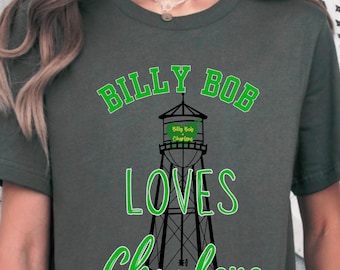 Billy Bob loves charlene png sublimation water tower old country