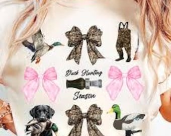 Camo Coquette Bow PNG, Old School Camo png, Girls Camo Bow Png Shirt, Duck Hunting Sublimation, Coquette Bow Png, Camo Dude Print Png