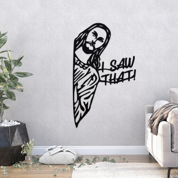 Jesus Metal Art Etsy