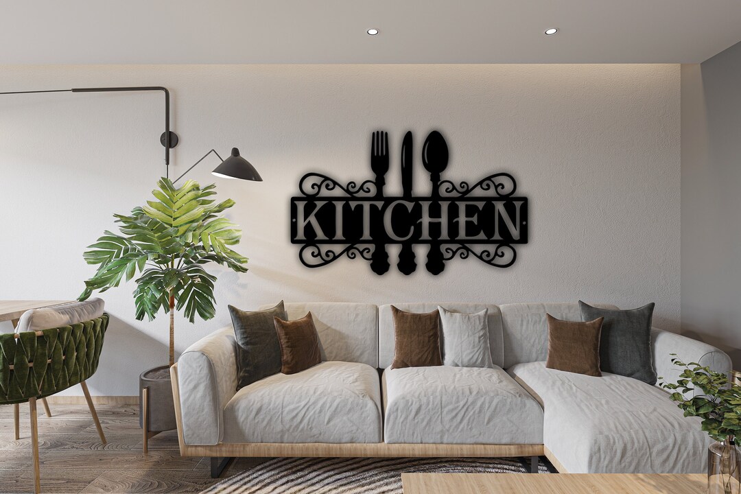 Kitchen Metal Wall Art, Kitchen Svg, Sweet Kitchen Svg File, Kitchen