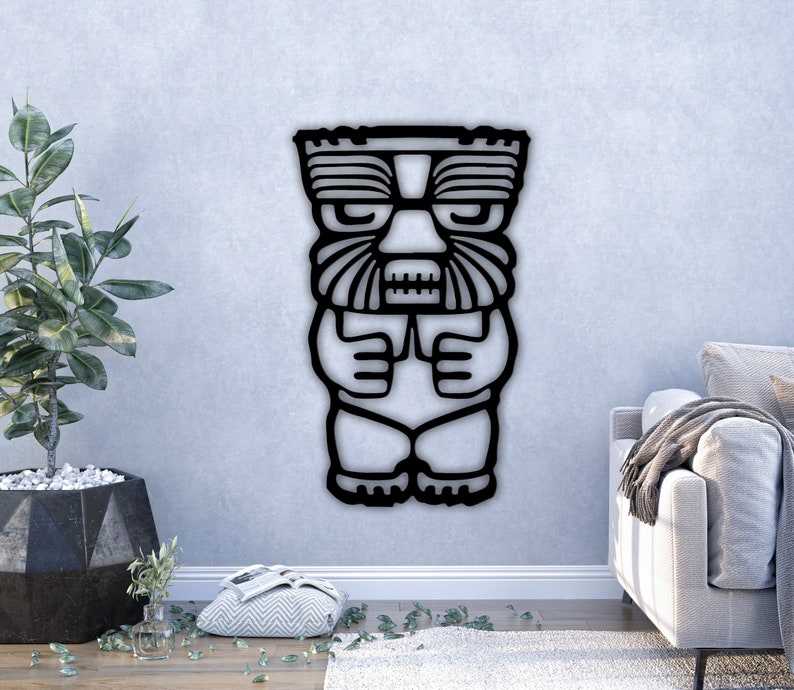 Totem Svg Metal Wall Art Svg Files Svg Home Decoration Etsy