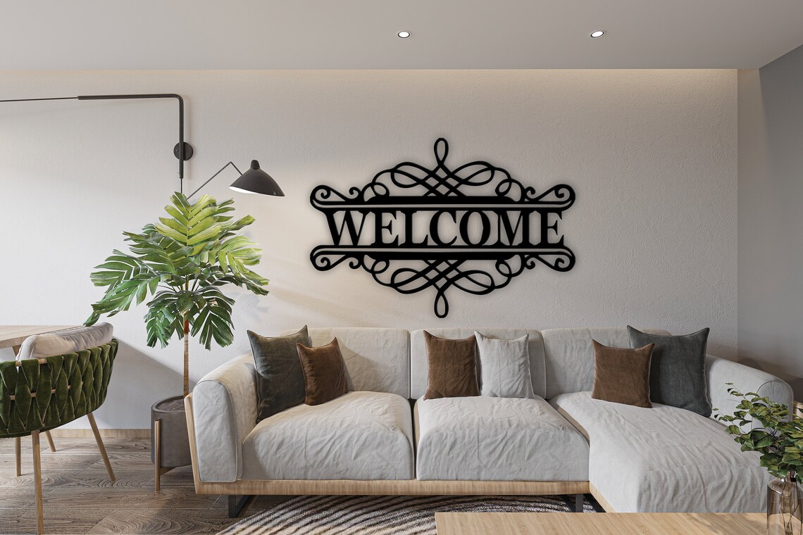 Svg Metal Wall Art Svg Files Svg Home Decoration Etsy