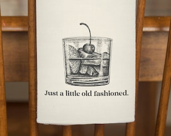 A Little Old Fashioned | Bar and Kitchen Towel