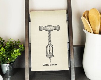 Wine Down | Bar and Kitchen Towel