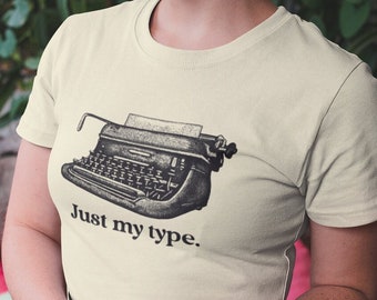 Just My Type | Vintage-style T-Shirt