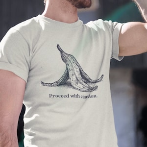 Proceed with Caution |  Vintage-inspired T-Shirt