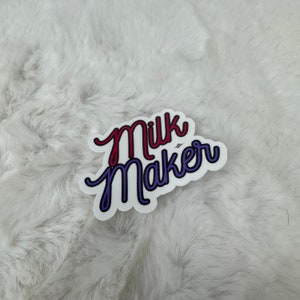 milk maker sticker | breastfeeding sticker | water bottle sticker