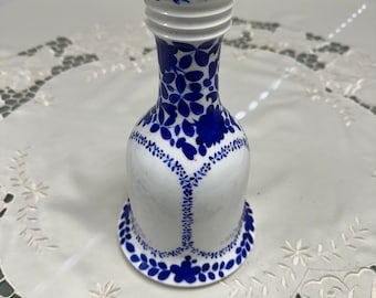 Antique Vintage Persian blue Hookah Base