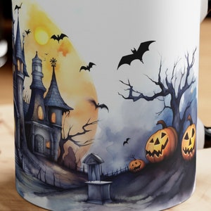 Accent Coffee Mug, 11oz Halloween