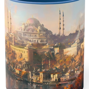 Blue Mosque Istanbul Mug: Turkey Coffee Cup - 11oz