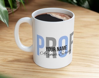 Personalized Professor Mug: Custom Educator Gift