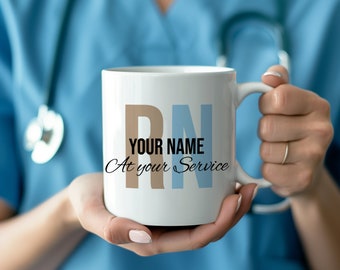 Tazza da caffè personalizzata per infermieri, regalo di laurea per infermieri