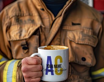 Personalized Firefighter Assistant Chief Tribute Mug (11oz)