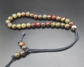 Dragons Blood Heavy Use Komboloi - Greek Worry Beads