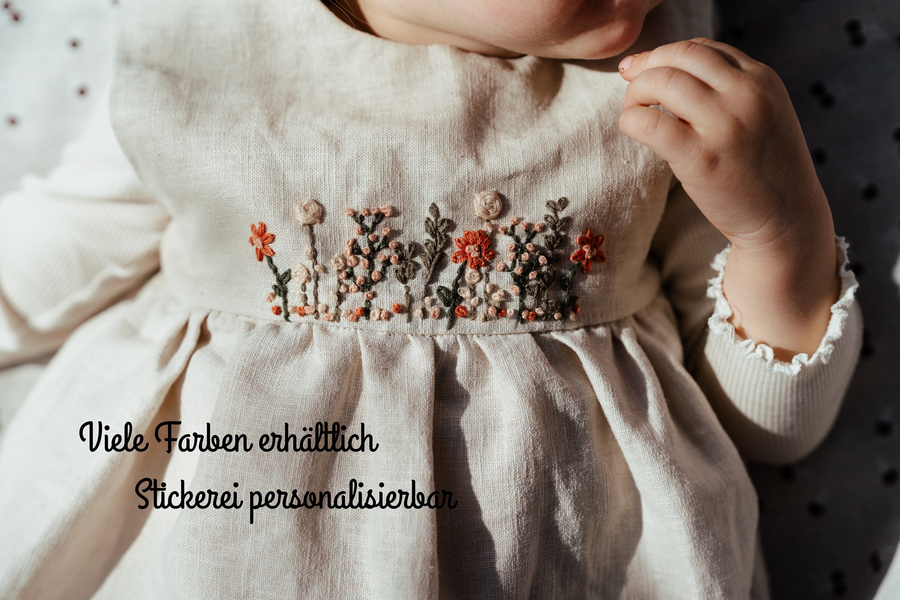 Cotton Stuff Summer Dress For Baby Girl In Red Embroidery Printed Design main image 1