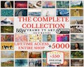 Frame TV Art Set of +5000 | Complete Store Collection | Vintage Art | Famous Art | Frame Tv Art | DIGITAL DOWNLOAD