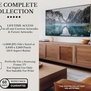 Frame TV Art Set of +5000 | Complete Store Collection | Vintage Art | Famous Art | Frame Tv Art | DIGITAL DOWNLOAD image 2
