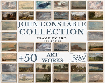 Samsung Frame TV Art Set of +50 | John Constable Artworks and Painting Collection | Vintage Art | Frame Tv Art | DIGITAL DOWNLOAD TVS45
