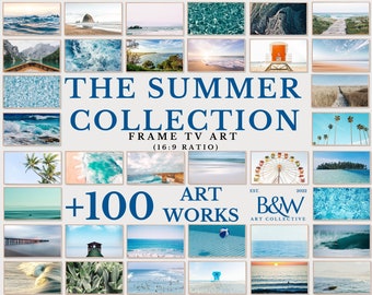 Samsung Frame TV Art Set of +100 | Summer Art and Spring Paintings Collection | Summer tv Art | Frame Tv Art | DIGITAL DOWNLOAD TVS32