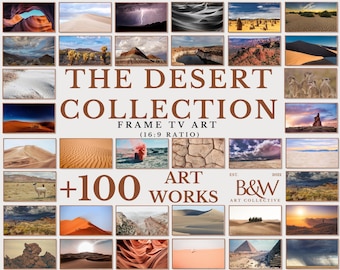 Frame TV Art Set of +100 | Desert Collection | Frame tv art desert| Frame tv desert art | Frame Tv Art | DIGITAL DOWNLOAD TVS48