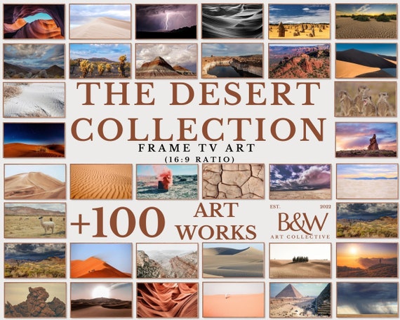 Frame TV Art Set of +100 | Desert Collection | Frame tv art desert| Frame tv desert art | Frame Tv Art | DIGITAL DOWNLOAD TVS48