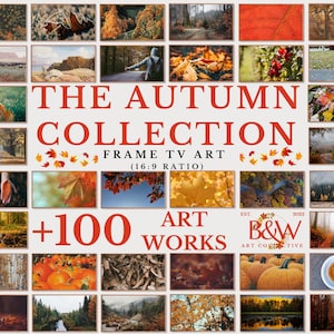 Frame TV Art Set of +100 | Autumn Fall Collection | Frame tv art autumn | Frame tv fall art | Frame Tv Art | DIGITAL DOWNLOAD TVS44