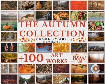 Frame TV Art Set of +100 | Autumn Fall Collection | Frame tv art autumn | Frame tv fall art | Frame Tv Art | DIGITAL DOWNLOAD TVS44