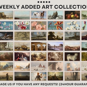 Frame TV Art Set of +5000 | Complete Store Collection | Vintage Art | Famous Art | Frame Tv Art | DIGITAL DOWNLOAD image 3
