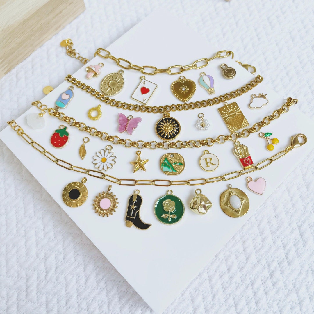 Multi-charm: Build Your Own Custom Charm Bracelet,charm Jewelry ...