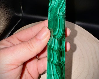 Large Natural Malachite Tower 1