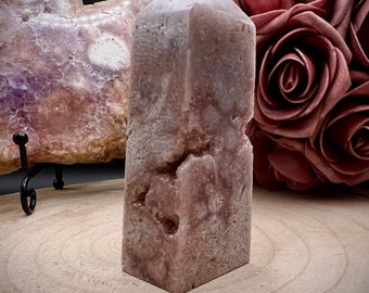 Pink amethyst tower