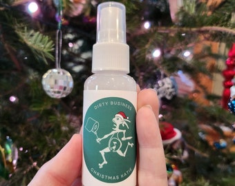 Christmas Katie Dirty Business Essential Oil Bathroom Spray | Toilet Spray | Room Spray | Poo Spray | Air Freshener | Odor Neutralizer