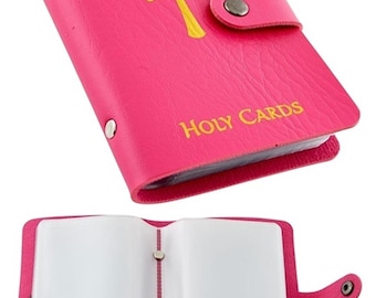 holy card binder Holder 20 Sleeves Booklet Standard Protects 40 Prayer Cards Set 2 They also make great keepsakes from special events like First Communions Holy Card Album 4x6