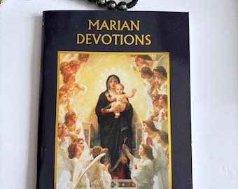 Marian Devotions Religious Prayer Book Catholic Faith - Blessed Virgin Mary