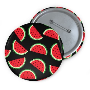 Watermelon Palestine Flag Pin: Human Rights Badge